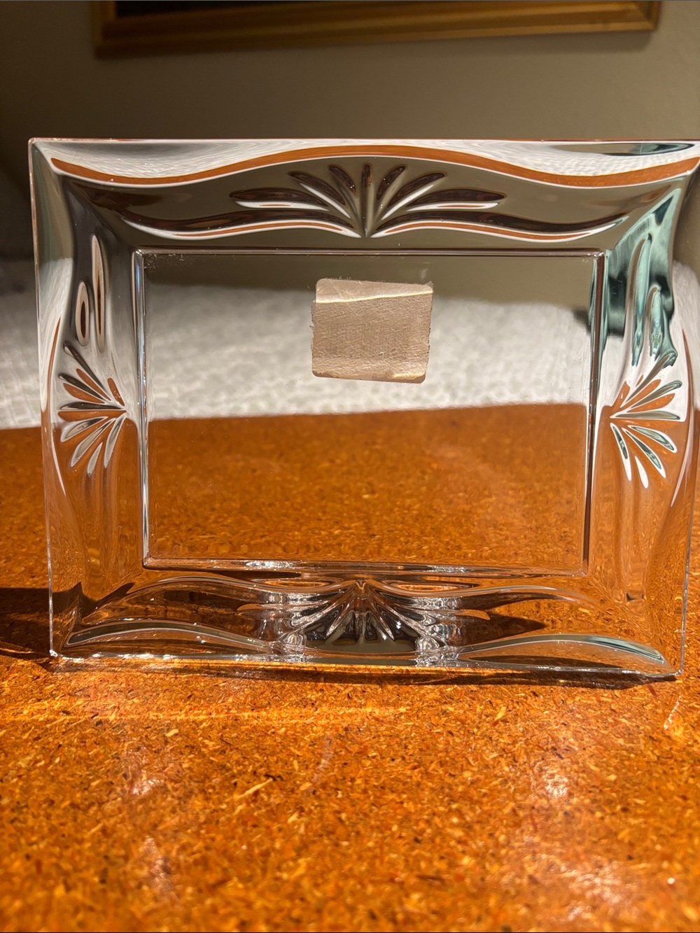 Marquis  by Waterford Roselle Crystal picture frame